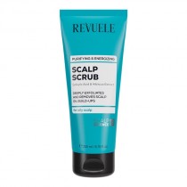 Revuele Scalp Scrub Purifying & Energizing, 200 ml.Απολεπίζει εις βάθος το δέρμα του τριχωτού της κεφαλής, ενώ αφαιρεί το υπερβολικό σμήγμα και τα συσσωρευμένα προϊόντα περιποίησης.