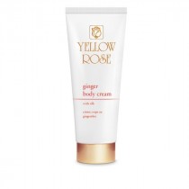 Yellow Rose Ginger Body Cream with Silk 250ml