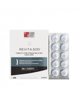 DS Laboratories REVITA.SOD Tablets For Hair Growth Support + Antioxidant + Stress Relief