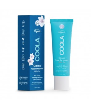 Coola Classic Face Suncreen SPF 50 White Tea