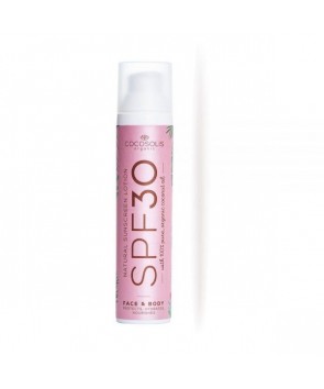 COCOSOLIS ORGANIC Natural Sunscreen Lotion SPF 30 Φυσική Αντηλιακή Κρέμα για πρόσωπο και σώμα SPF30
