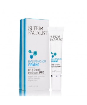 Super Facialist Hyaluronic Acid Firming Lift And Smooth Eye Cream SPF15