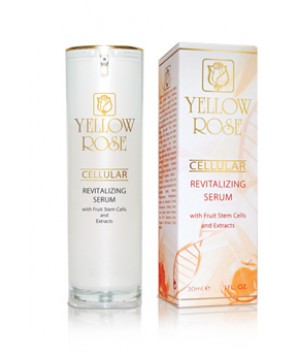 Yellow Rose Cellular Revitalizing Serum with fruit stem cells and Extracts