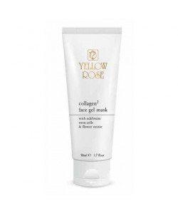 Yellow Rose collagen 2 face gel mask with edelweiss stem cells & flower nectar