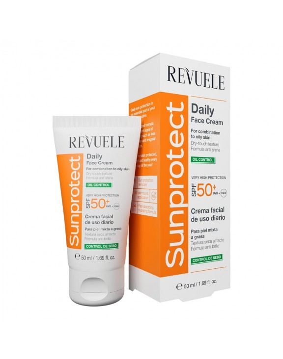 Derma Focus Sunprotect Daily Face Cream – Oil Control, Spf 50+, 50 Ml