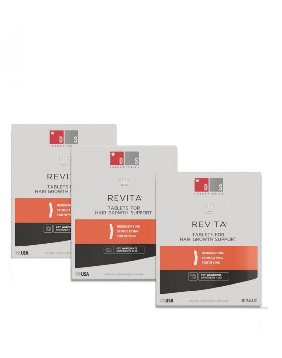 Βιταμίνες για τα μαλλιά DS Laboratories Revita® Anti-hair loss tablets 3 months Supply 90 Caps