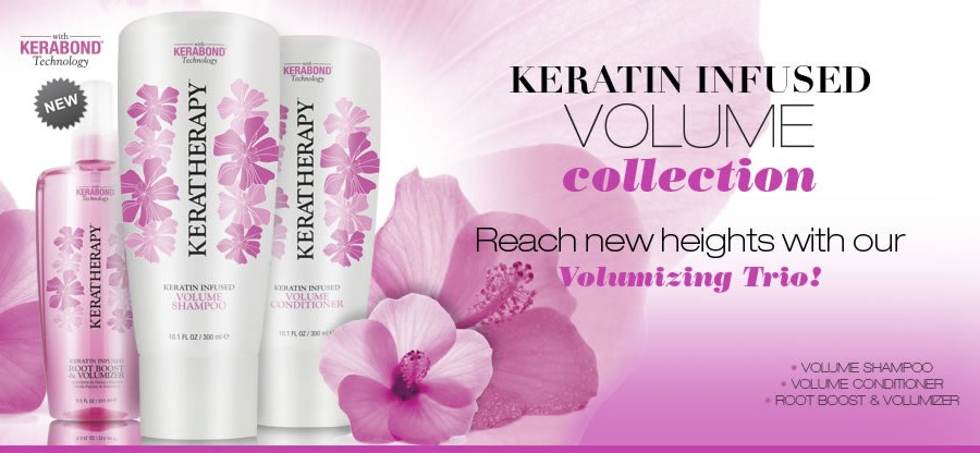 Θέλεις μαλλιά με όγκο; Keratherapy Keratin Infused Volume collection!